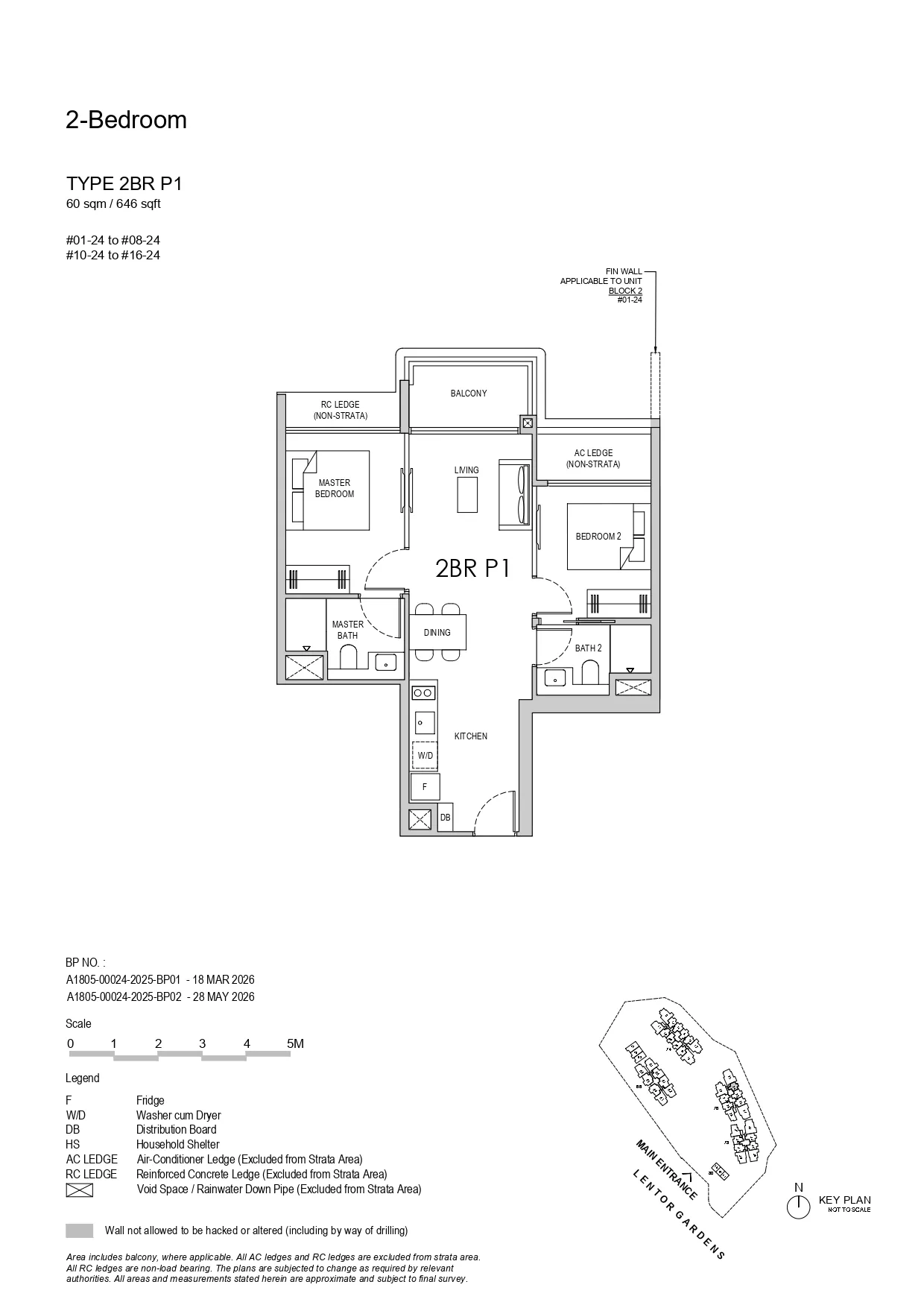 2 Bedroom Plan