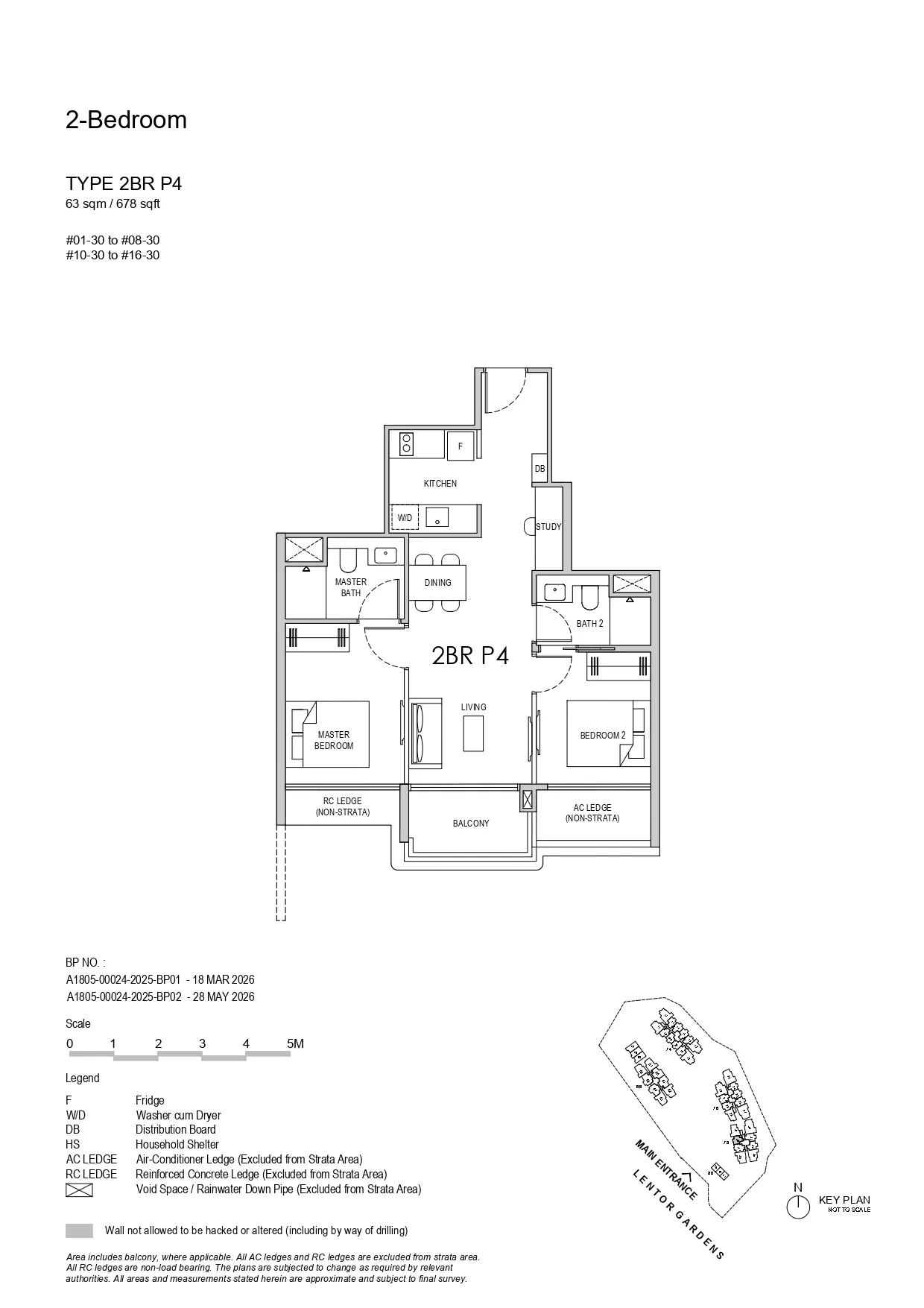 2 Bedroom Plan