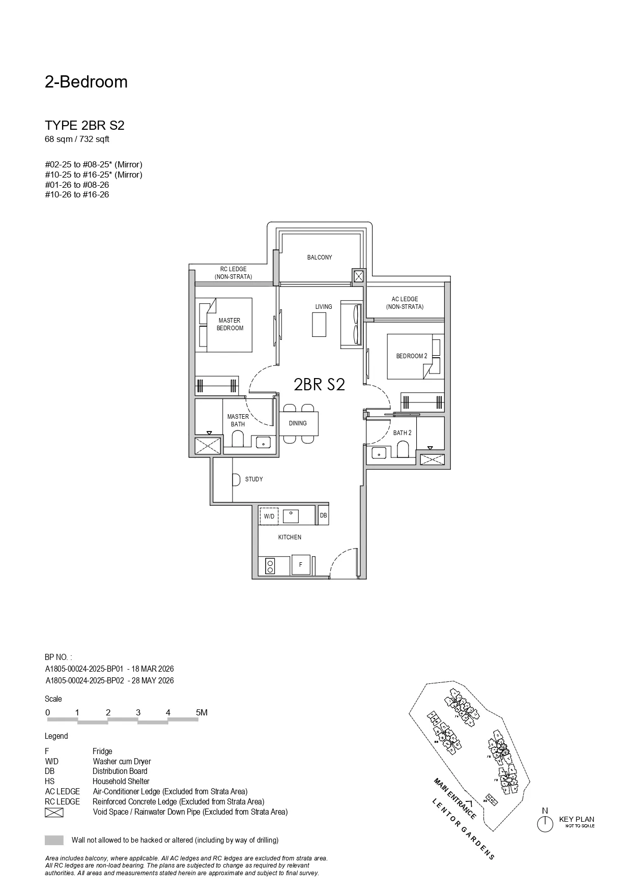 2 Bedroom Plan