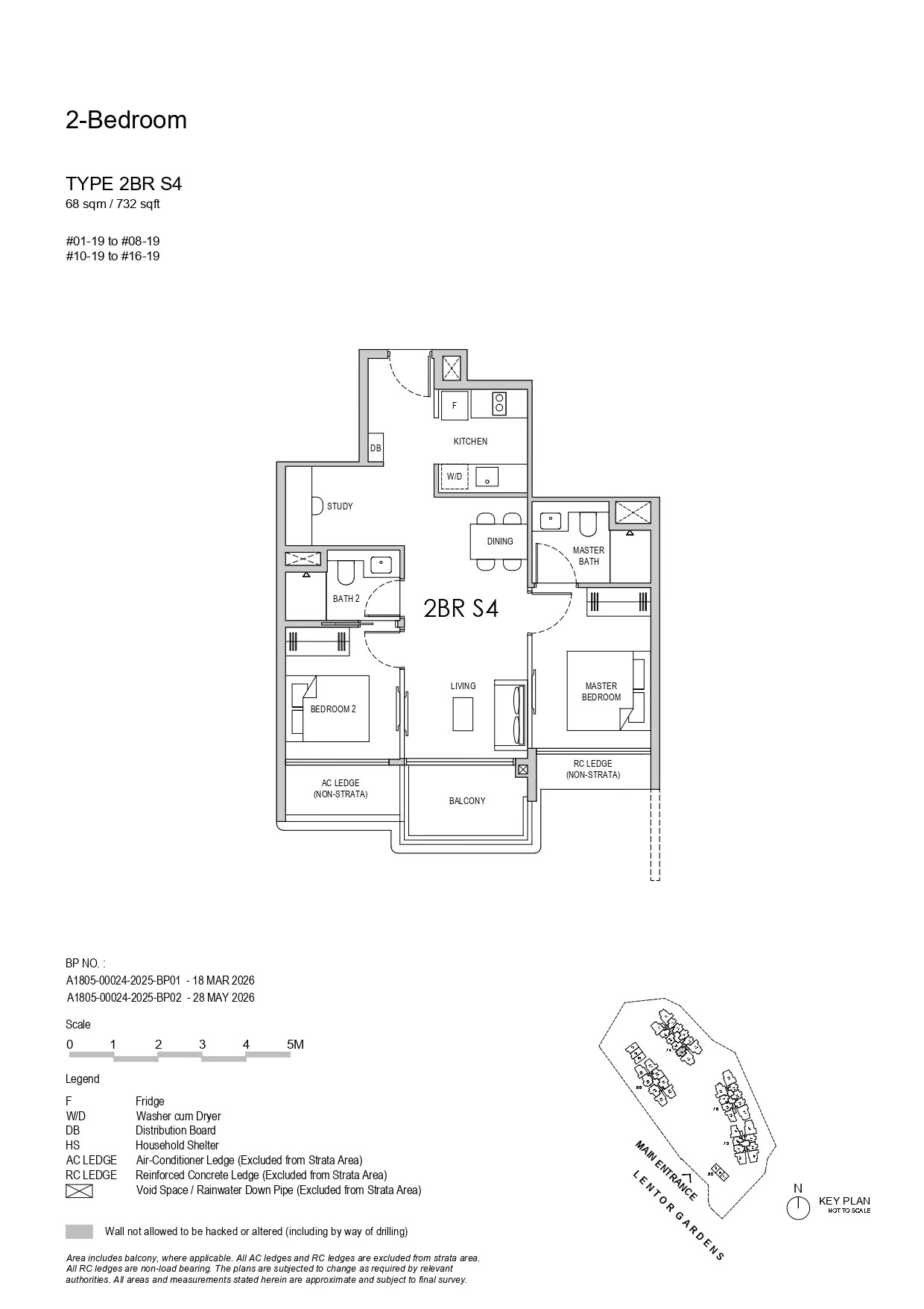 2 Bedroom Plan