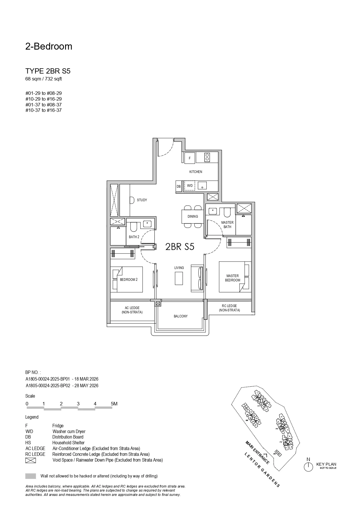 2 Bedroom Plan