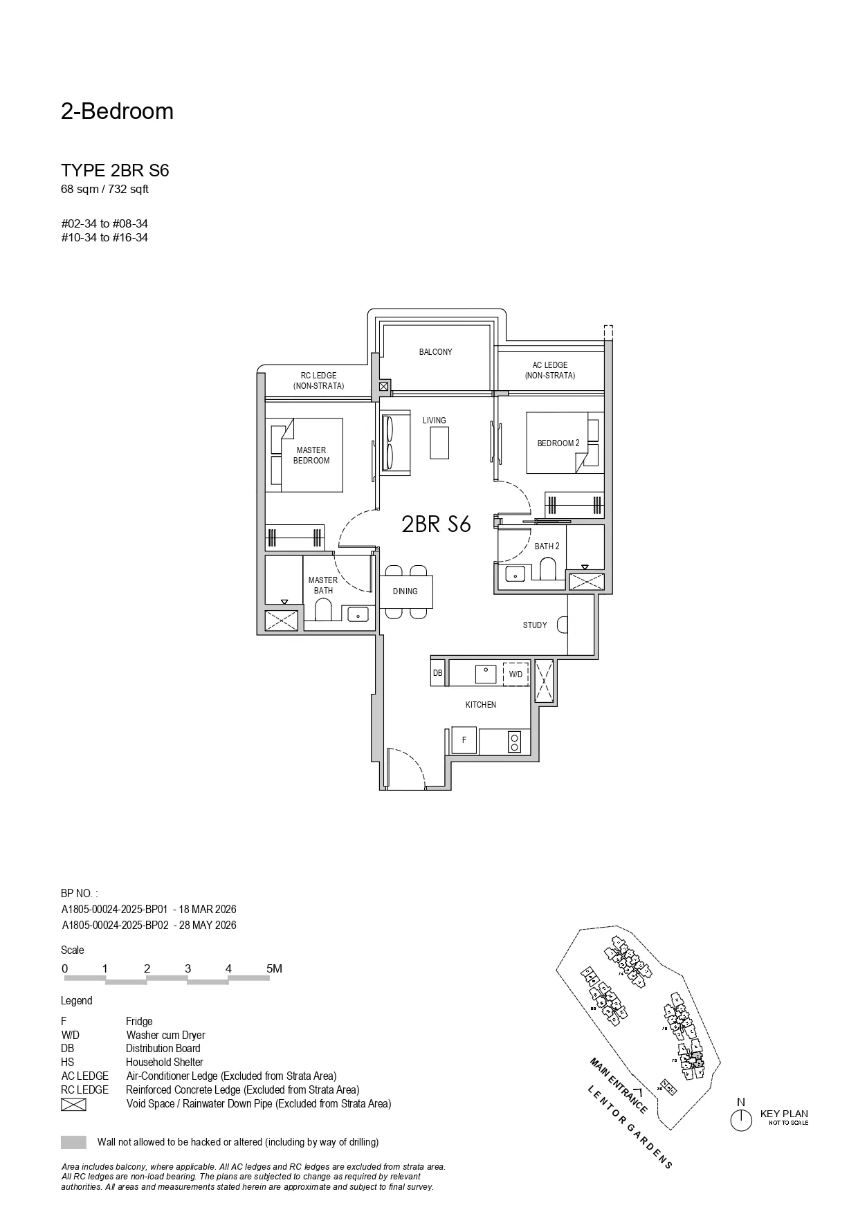 2 Bedroom Plan